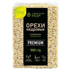 Ядро кедрового ореха Premium в брикете, 500 г