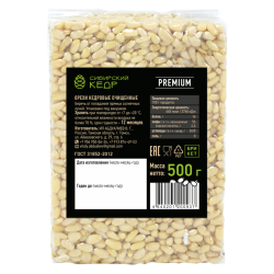 Ядро кедрового ореха Premium в брикете, 500 г