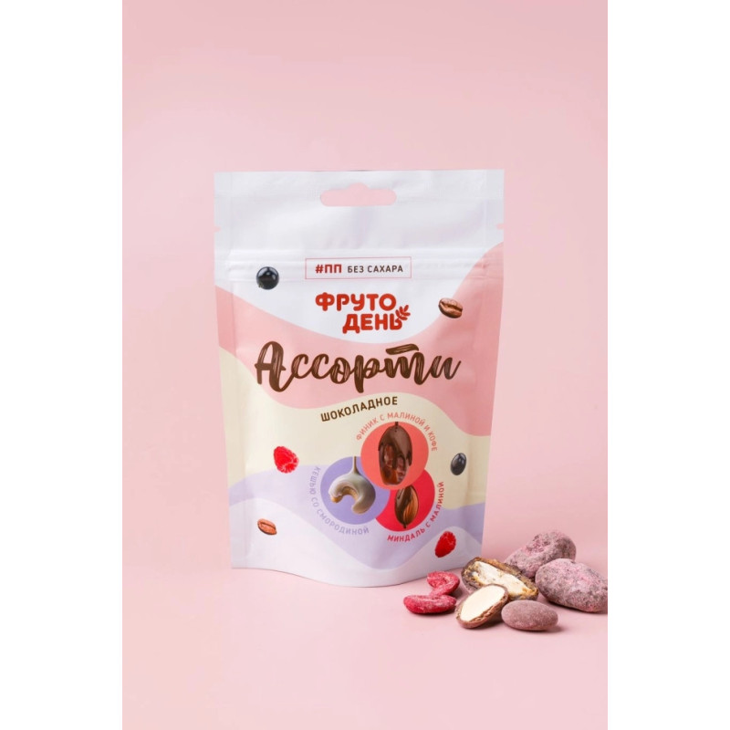 Драже Фрутодень фруктово-ореховое ассорти, 100 г