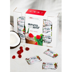 Финиковые конфеты Фрутодень кокос-малина, 450 г