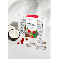 Финиковые конфеты Фрутодень кокос-малина, 450 г