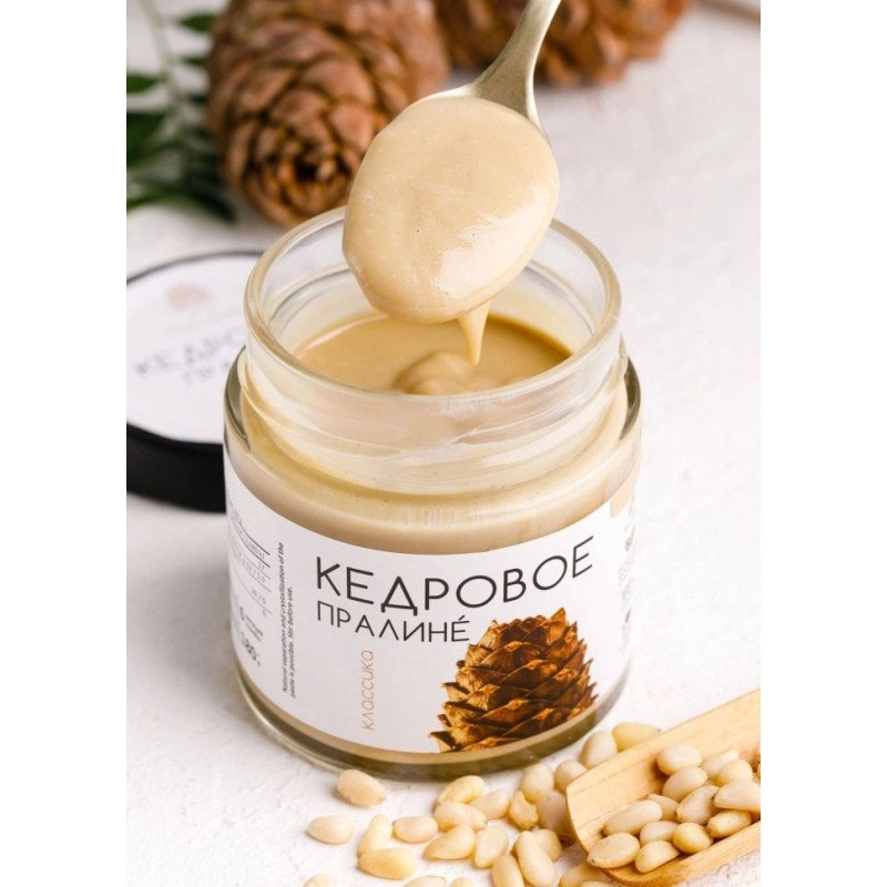Кедровое пралине классика, 180 г