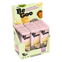 Батончик орехово-ягодный BeGoo миндаль + малина, 24 шт. | шоу-бокс