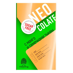 Шоколад без сахара NEOcolate с манго и тыквой, 30 г