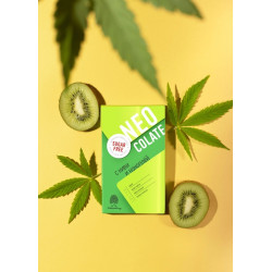 Шоколад без сахара NEOcolate с коноплёй и киви, 30 г