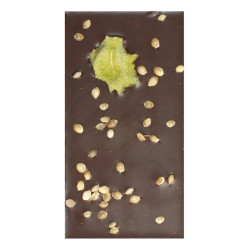 Шоколад без сахара NEOcolate с коноплёй и киви, 30 г
