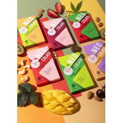 Шоколад без сахара NEOcolate с коноплёй и киви, 30 г