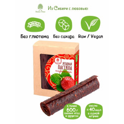 Ягодная пастила клубничная, 100 г