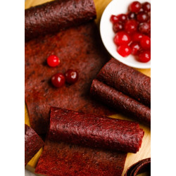 Ягодная пастила клюквенная, 100 г