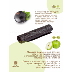 Ягодная пастила смородиновая, 100 г