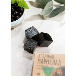 Мармелад ягодный с чёрной смородиной, 200 г