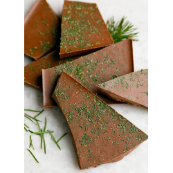 Молочный шоколад с еловой хвоёй, 100 г