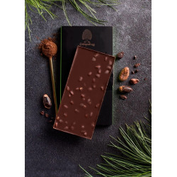 Тёмный шоколад с кедровым орехом, 100 г