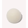 Спонж конжаковый для умывания "WHITE natural"