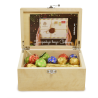 Деревянная шкатулка с конфетами, 450 г