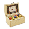Деревянная шкатулка с конфетами, 450 г