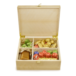 Деревянная шкатулка с конфетами, 920 г