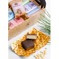 Кедровый марципан ассорти, 720 г | шоу-бокс — 7 вкусов