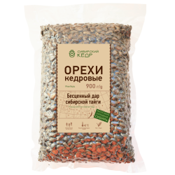 Орех кедровый в скорлупе, 900 г